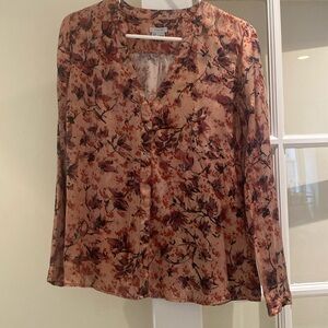 Sill pink jigsaw blouse size US 6